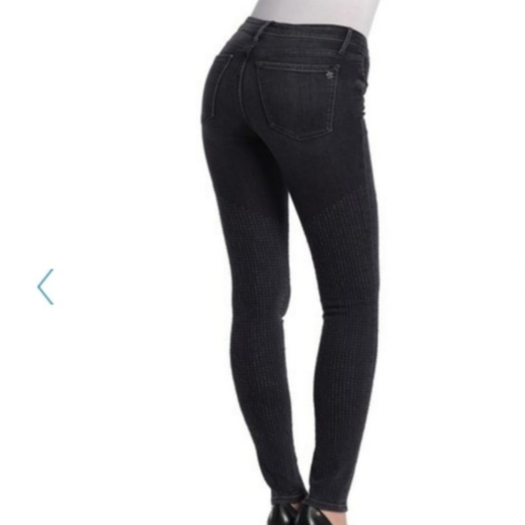 Black Orchid Faded Black Skinny Mid Rise Denim Jeans Size 27 - Picture 3 of 17